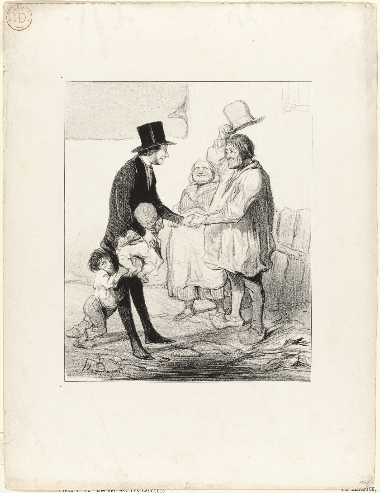 A political cartoon of a public count